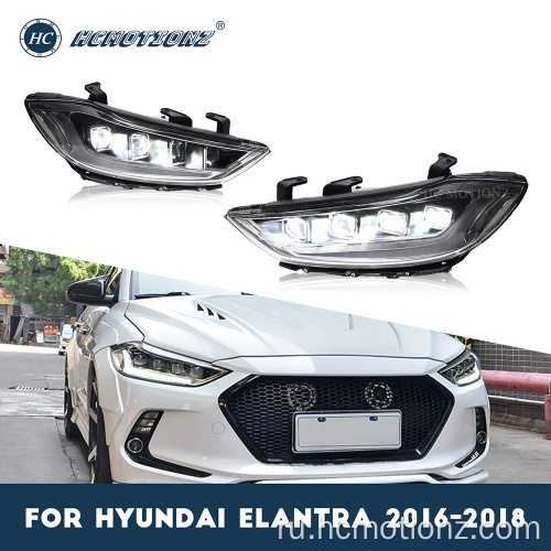 HCMotionz Hyundai Elantra 2016-2018 Светодиодная фара